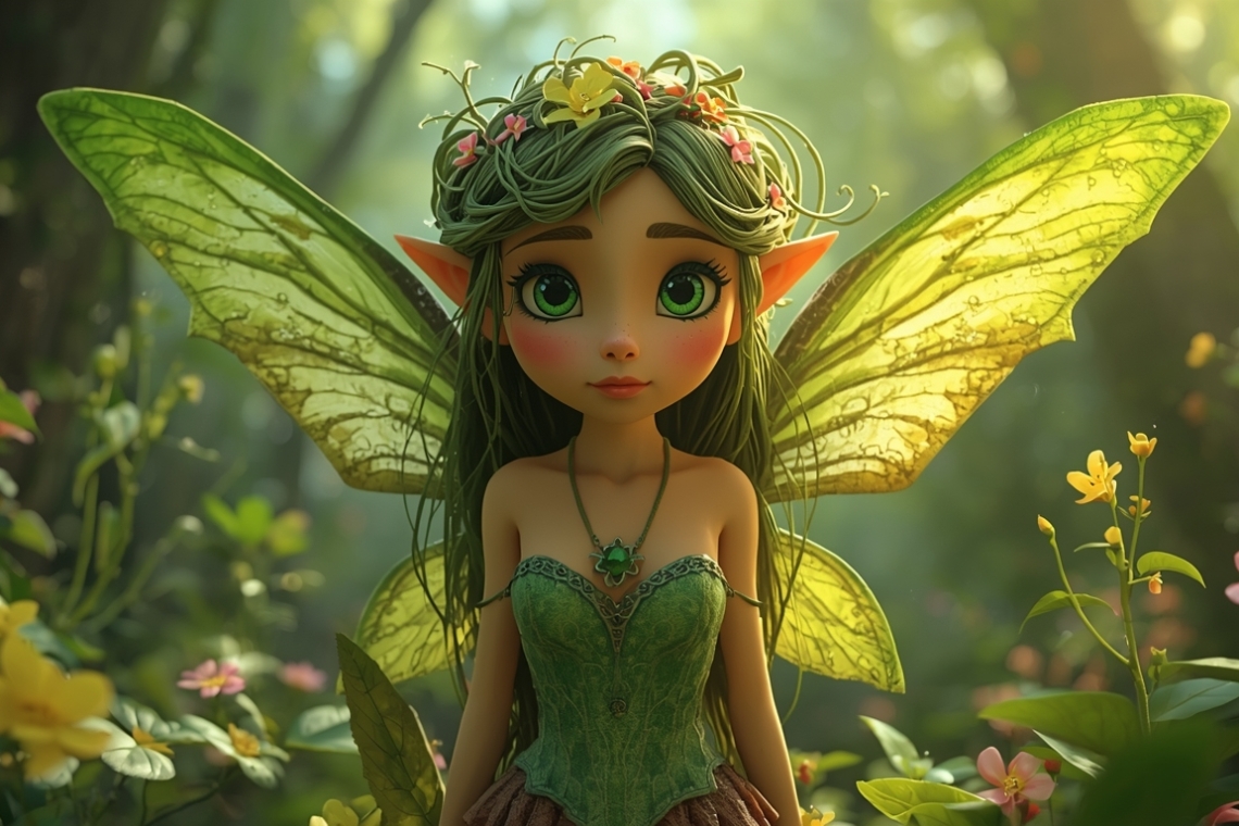 Λιόλια: Η Νεράιδα της φύσης και ο σπόρος